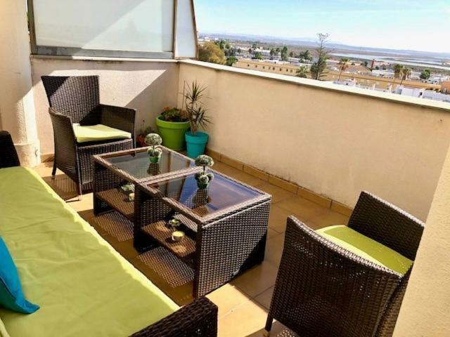 GATU Ático Vistas Marineras parking, piscina, terraza, wifi Apartamento El Puerto de Santa María Exterior foto
